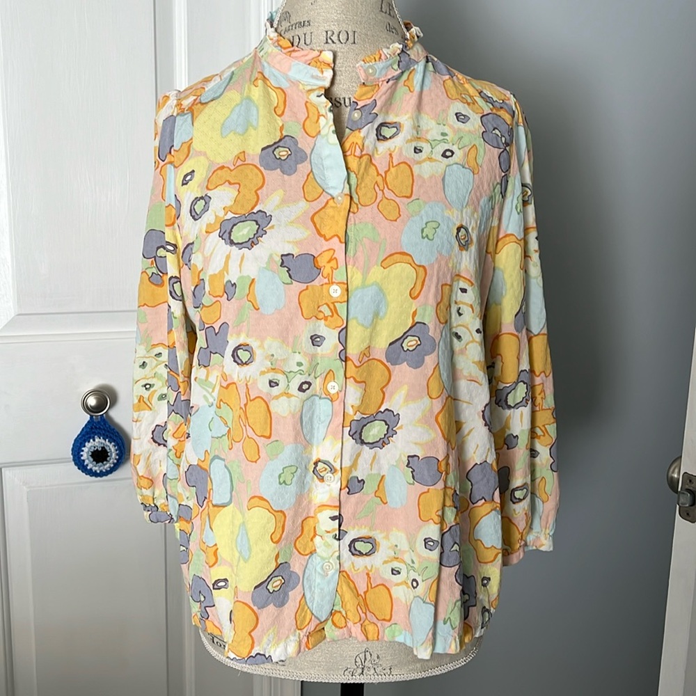 Loft Floral Blouse